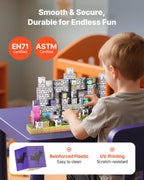 Montessori Ghosts & Ghouls Magnetic Building Blocks