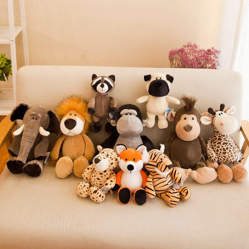 Animal Plush Toy Collection for Kids | Soft Stuffed Animal Cuddle Toys