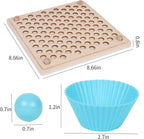Montessori Color Match Peg Board