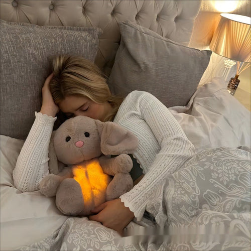 Breathing Bunny Plush Toy for Kids | Calming Sensory Sleep Companion
