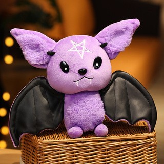 Bat Plush Toy for Kids | Soft Gothic Halloween Plush