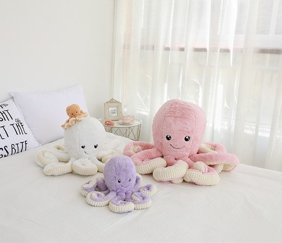 Soft Octopus Plush Toy for Babies & Toddlers | Sensory Comfort Plush