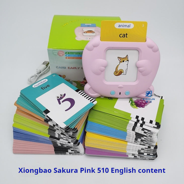 Kids Talking Flash Cards Reader – Interactive Learning Toy for Toddlers