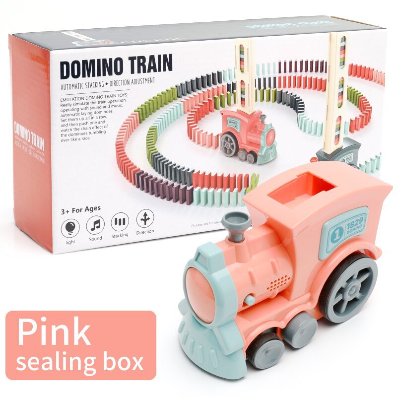 Montessori Domino Train Builder