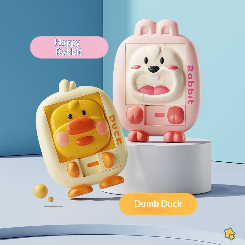 Montessori Animal Slide & Solve Puzzle