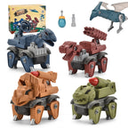 Montessori Dino Builder Bots – 5 Pack STEM Take-Apart Set