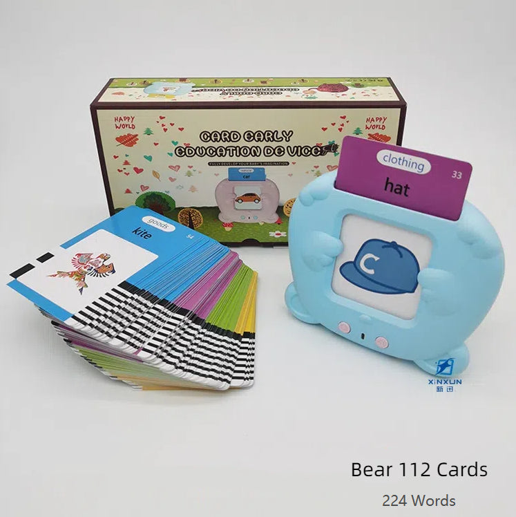 Kids Talking Flash Cards Reader – Interactive Learning Toy for Toddlers