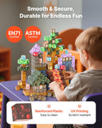 Montessori Lava Dominion Magnetic Building 150pc Blocks