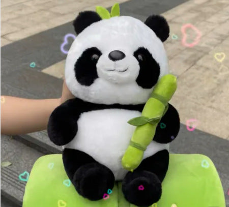 Panda Plush Toy with Storage Basket | Soft Toy & Toy Storage Set
