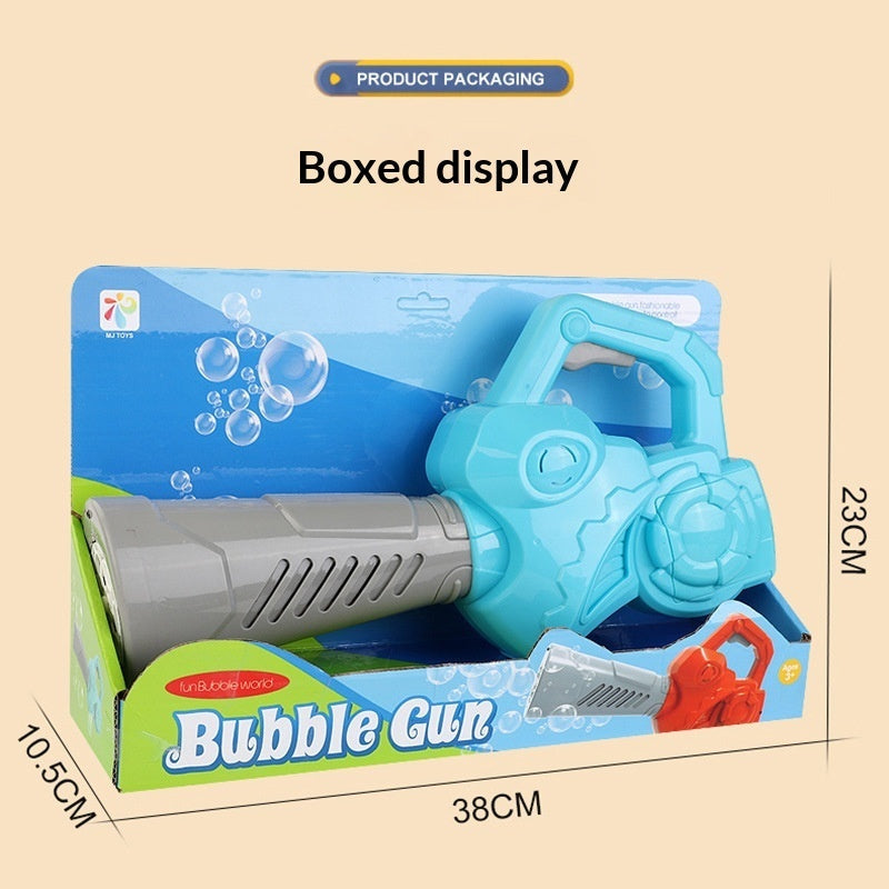 Kids Bubble Leaf Blower Toy – Outdoor Bubble Blaster for Garden Play