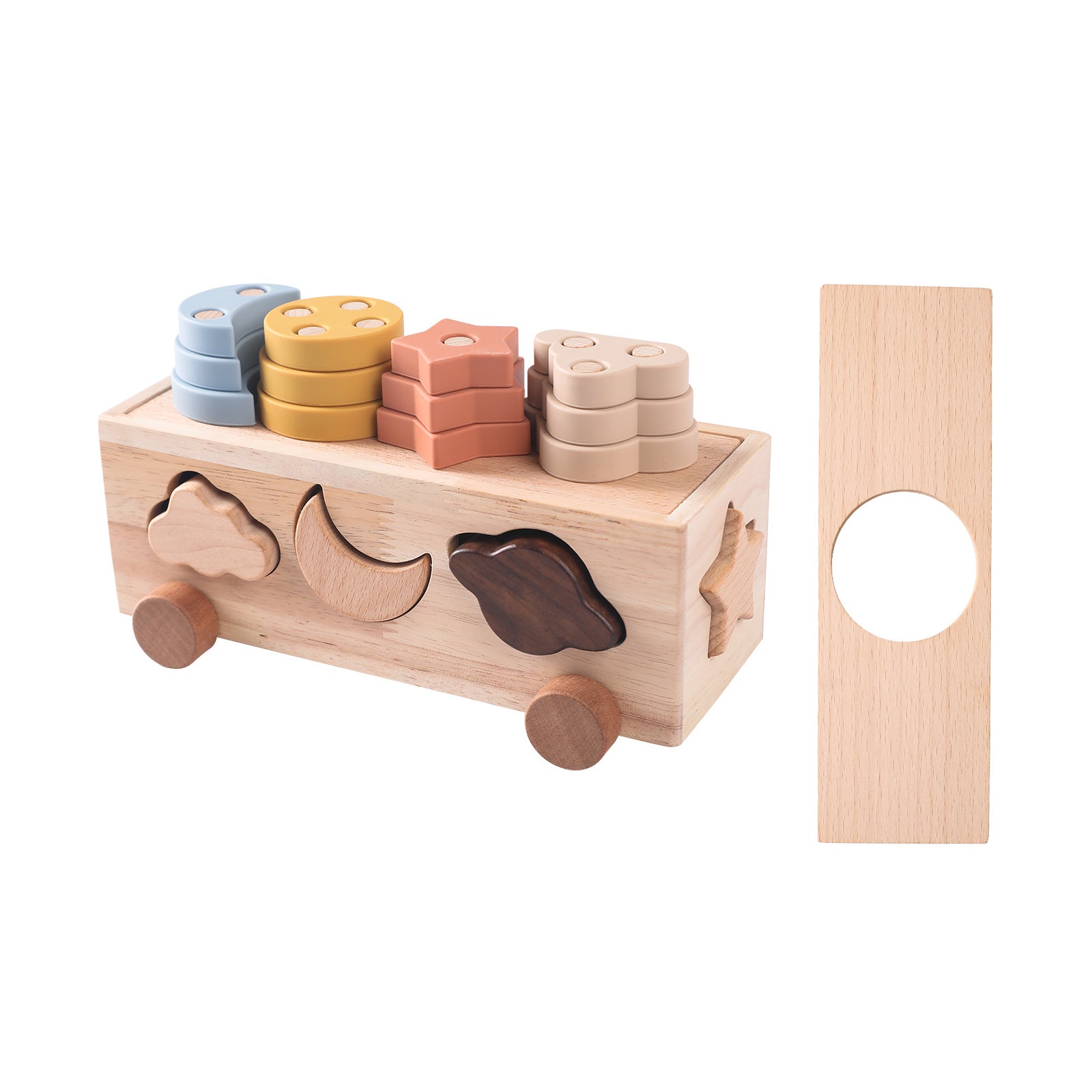 Montessori Shape Match Wagon