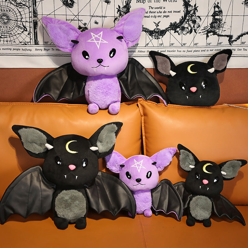 Bat Plush Toy for Kids | Soft Gothic Halloween Plush