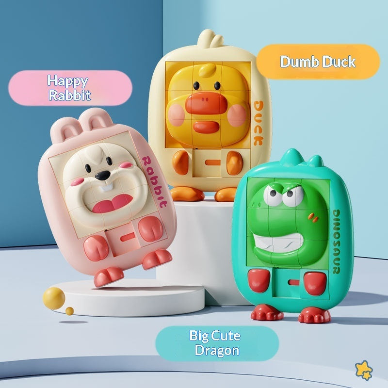 Montessori Animal Slide & Solve Puzzle