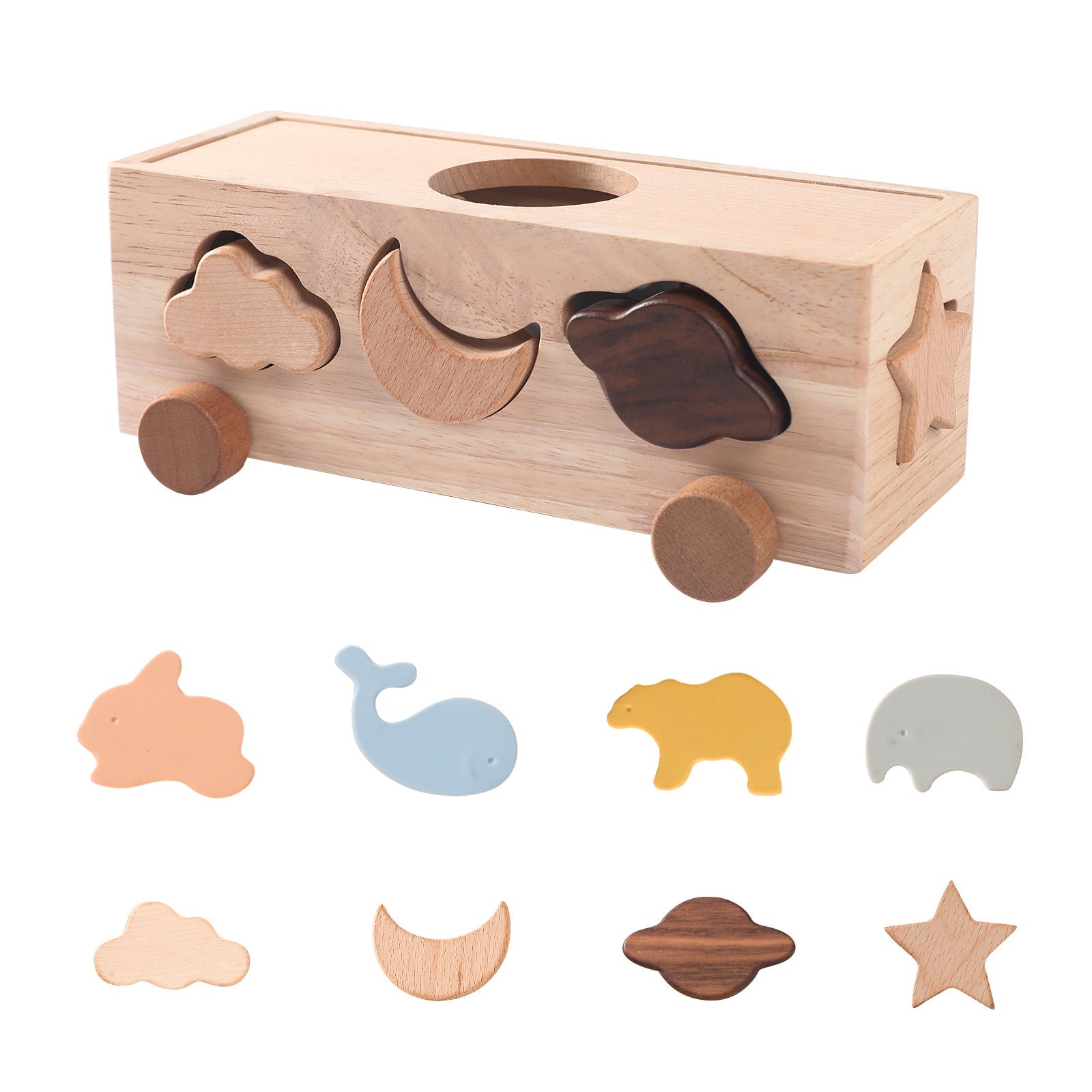 Montessori Shape Match Wagon
