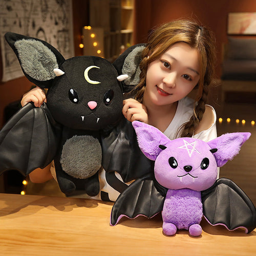 Bat Plush Toy for Kids | Soft Gothic Halloween Plush