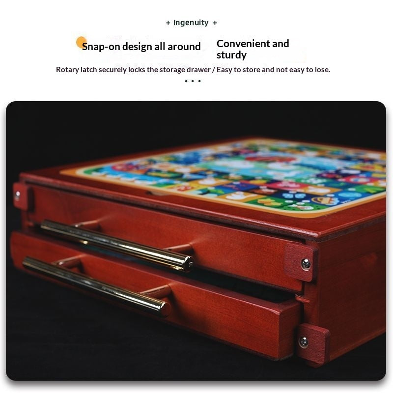 15-in-1 Board Game Set – Chess, Backgammon & Family Classics All-in-One