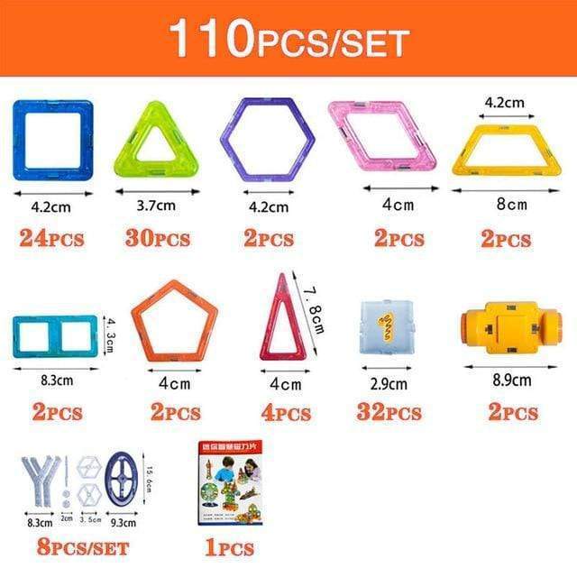 Magnetic Magna Tiles STEM Building Blocks