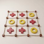 XL Outdoor Tic Tac Toe Game – Garden Party Lawn Game for Kids & Family