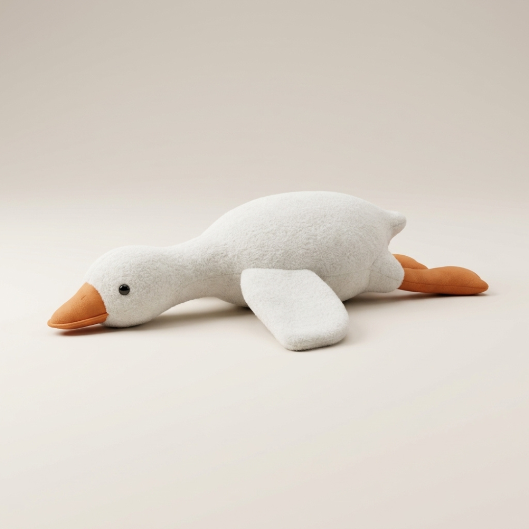 XL Giant Goose Plush Toy | Soft Body Pillow for Kids