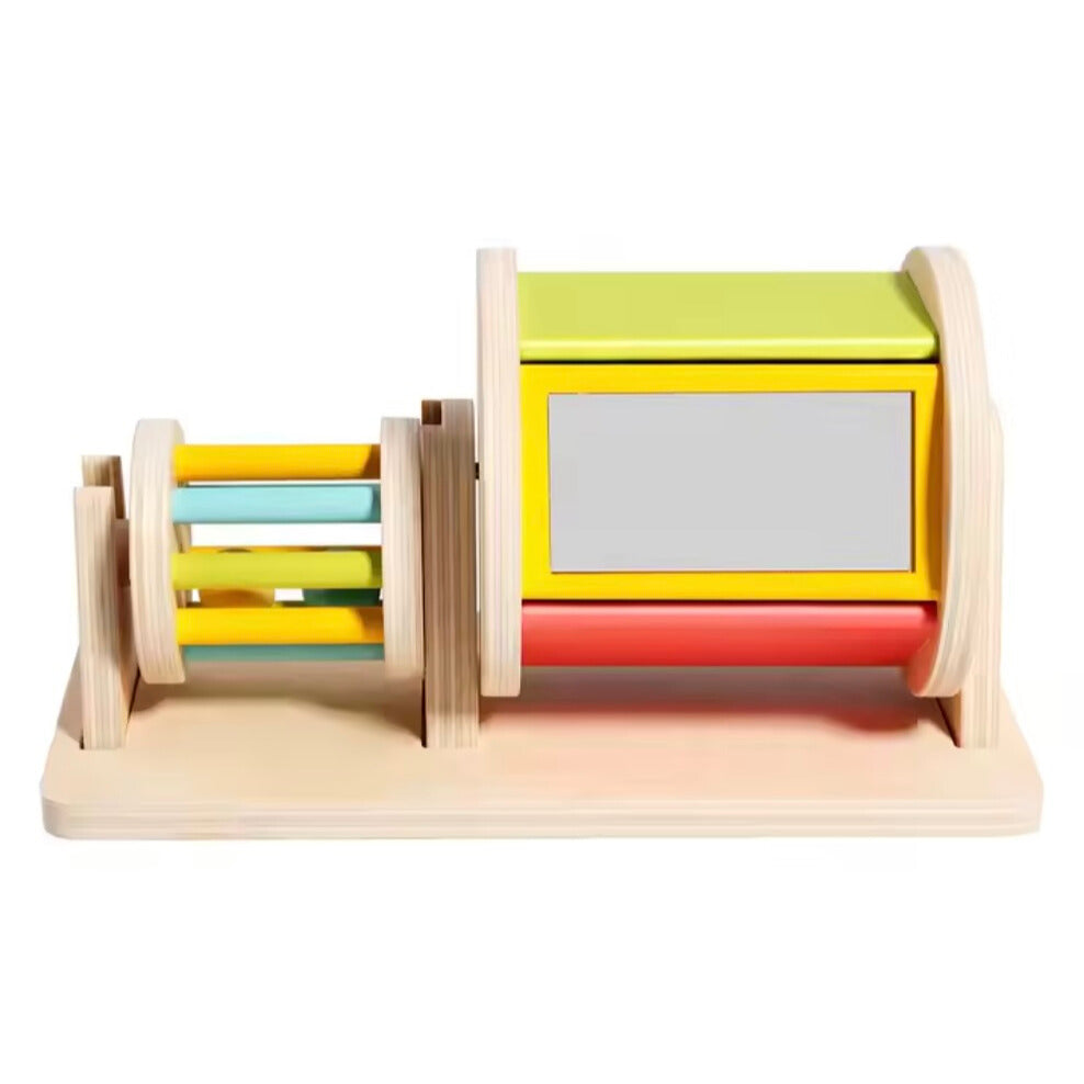 Montessori Wooden Spinning Drum