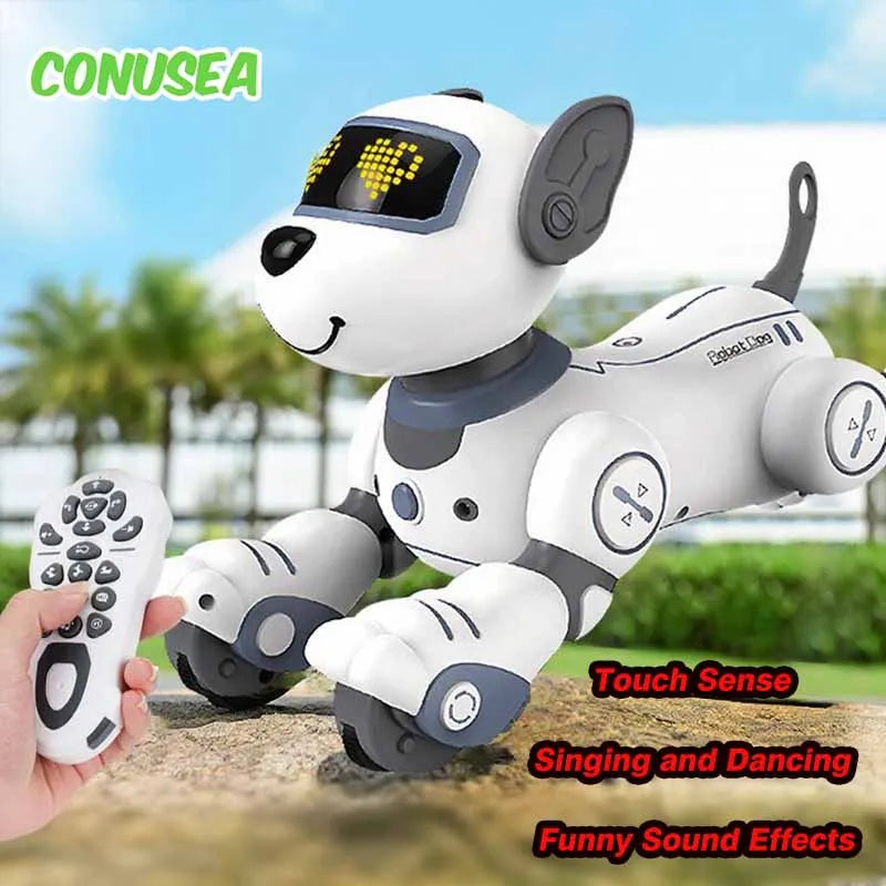 Interactive Robot Dog with Programming, Stunt Features, Touch Sensors