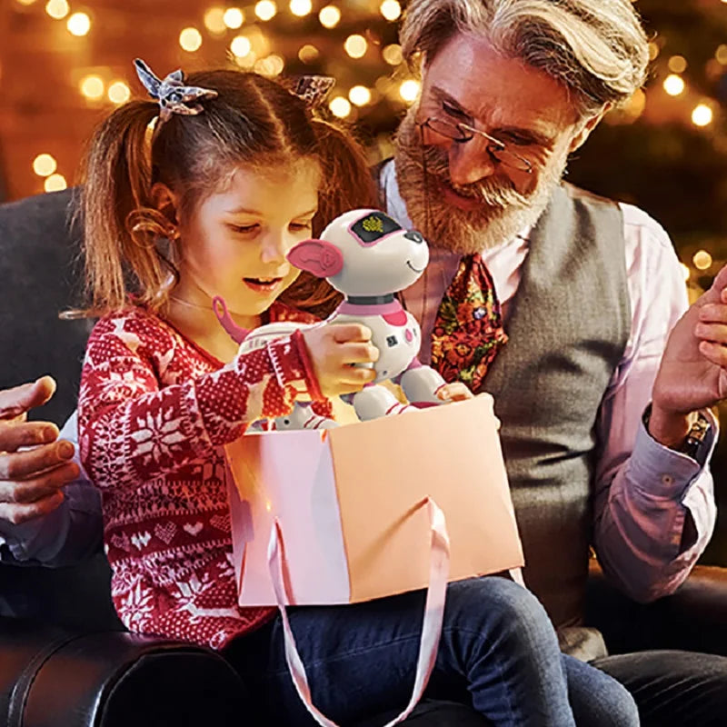 Interactive Robot Dog with Programming, Stunt Features, Touch Sensors