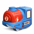 Red Magnetic Train