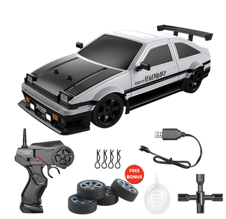 Remote Control Drift Car With Real Exhaust System