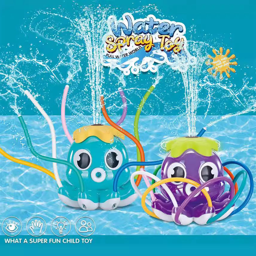 Kids Octopus Sprinkler Toy – Outdoor Water Spray Toy for Garden Summer Fun