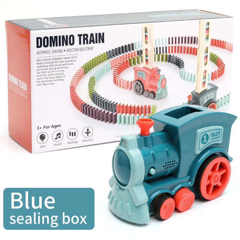 Montessori Domino Train Builder