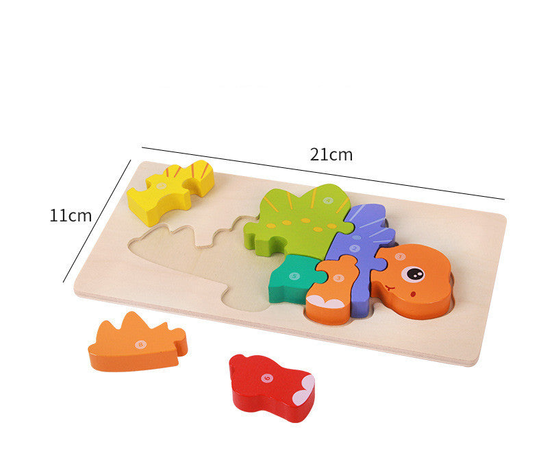 Montessori 3D Dino Puzzle