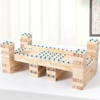 Montessori Wooden Building Blocks Set – Creative Construction Toy for Kids