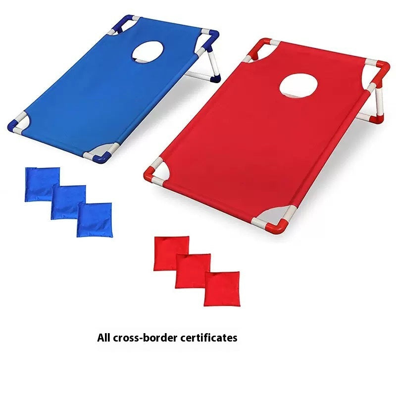 Kids Foldable Cornhole Game – Portable Bean Bag Toss for Outdoor Parties