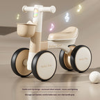 Baby Ride On Bike with Music & Lights | Toddler Balance Ride On Toy