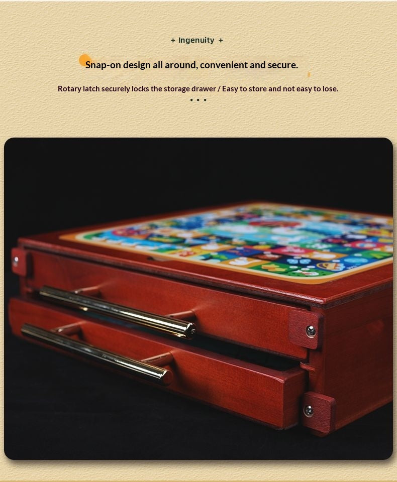 15-in-1 Board Game Set – Chess, Backgammon & Family Classics All-in-One