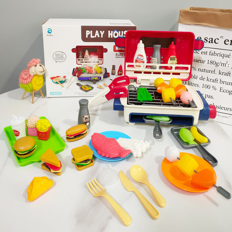 Montessori BBQ Play Set