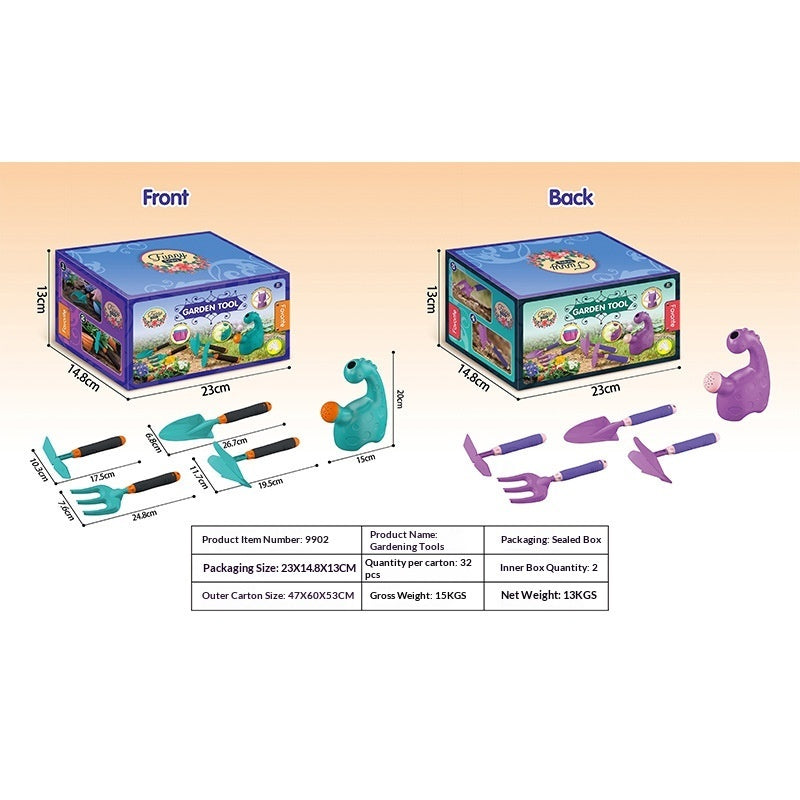 Kids Garden Wheelbarrow Set – Outdoor Gardening Toy Kit with Tools