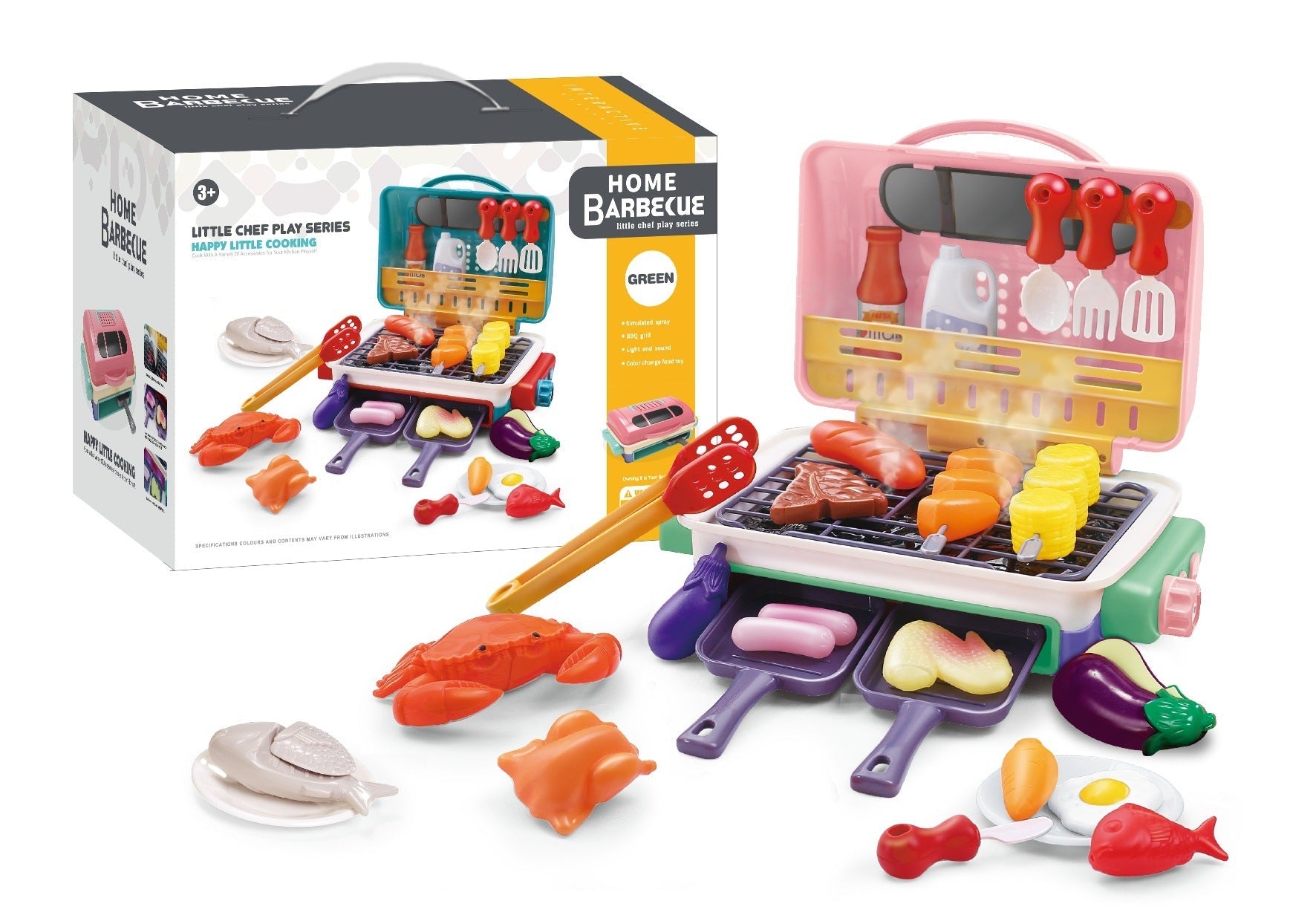 Montessori BBQ Play Set