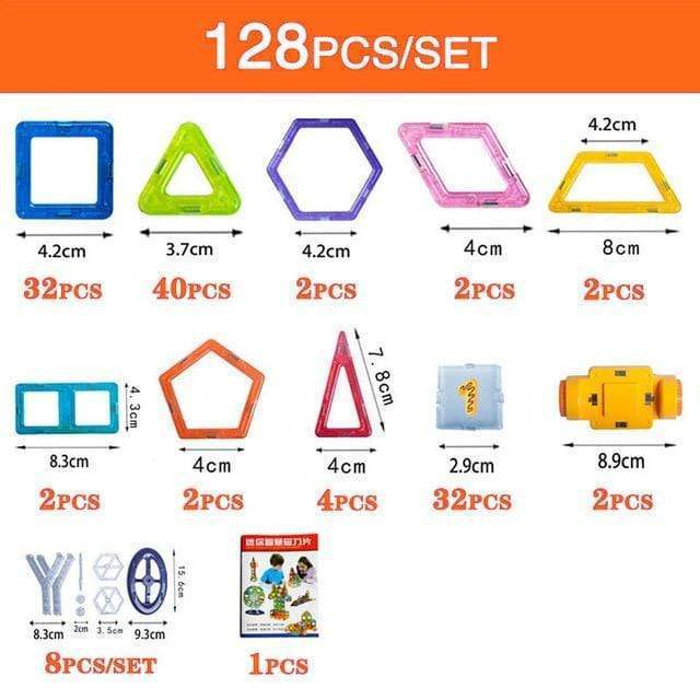Magnetic Magna Tiles STEM Building Blocks