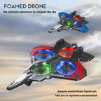 LED Foam Drone for Kids | Remote Control Flying Toy Plane