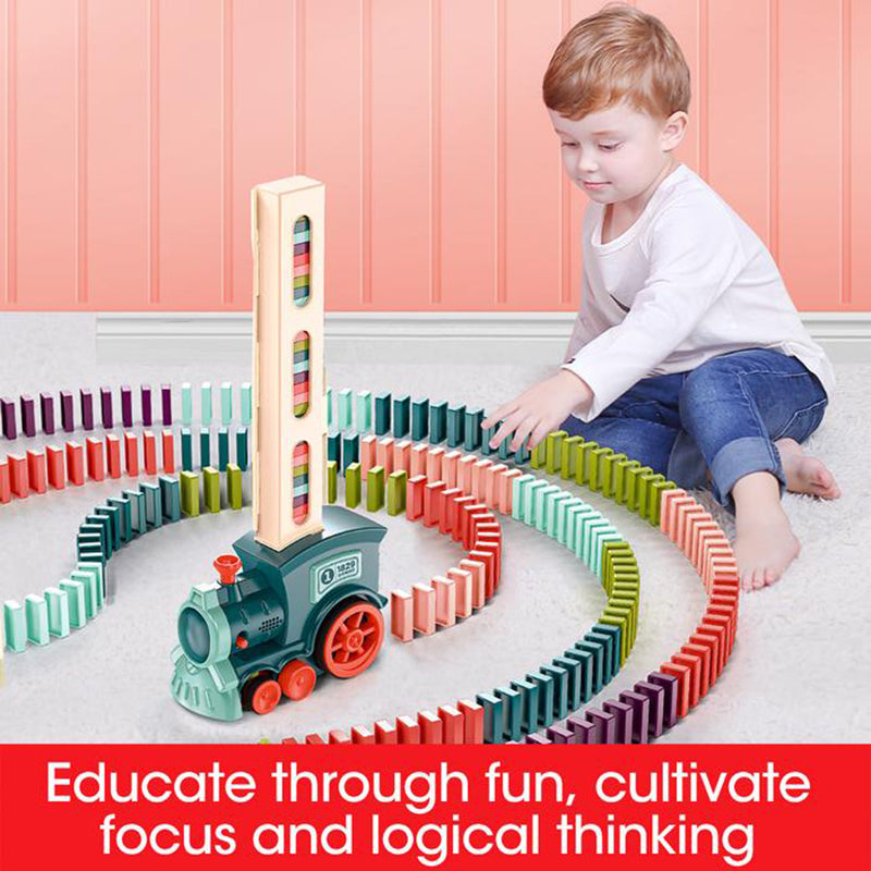 Montessori Domino Train Builder