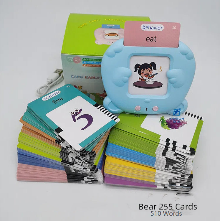 Kids Talking Flash Cards Reader – Interactive Learning Toy for Toddlers