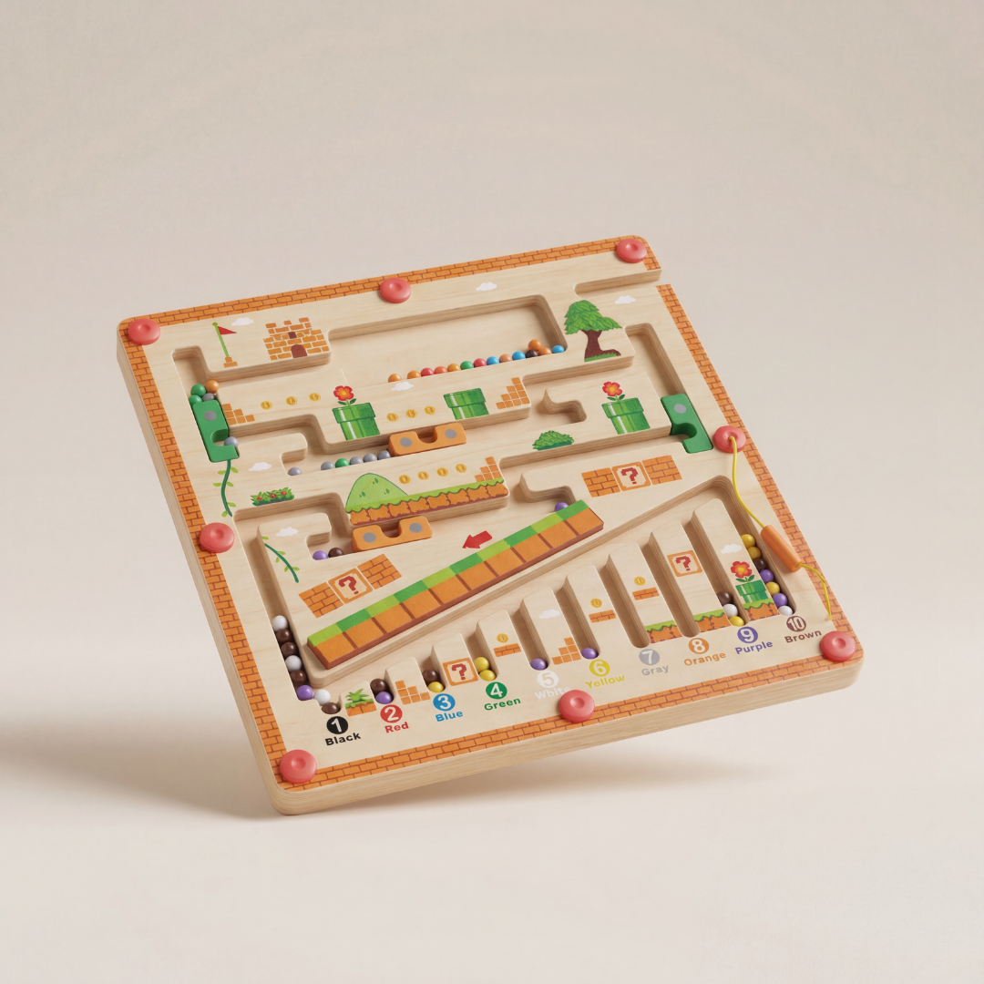 Montessori Ice Cream Counting Maze