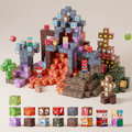 Montessori Lava Dominion Magnetic Building 150pc Blocks