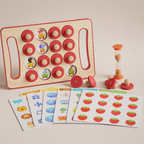 Wooden Memory Chess Game for Toddlers